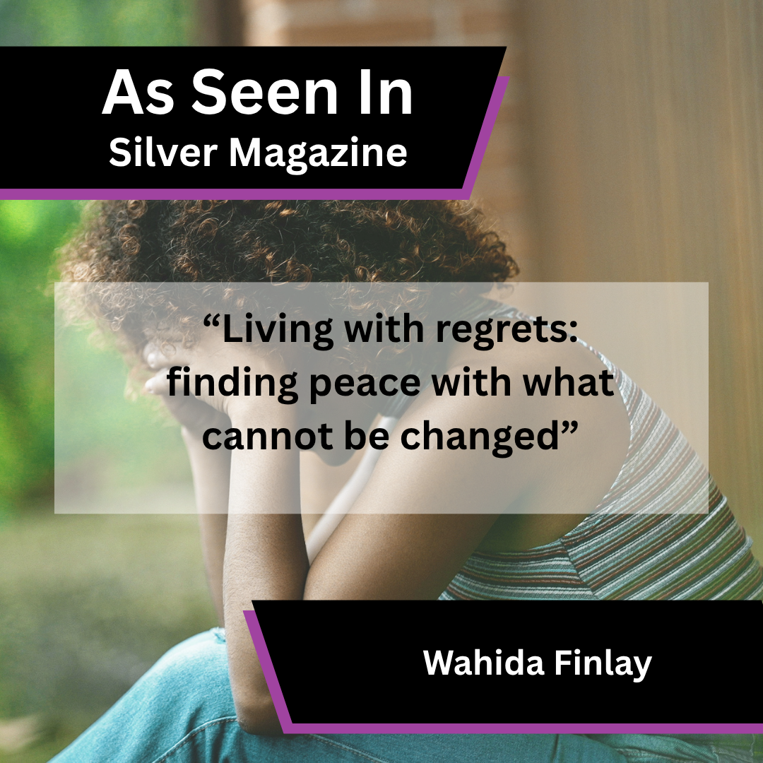 Wahida Finlay Shares Advice on Living With Regrets in Silver Magazine