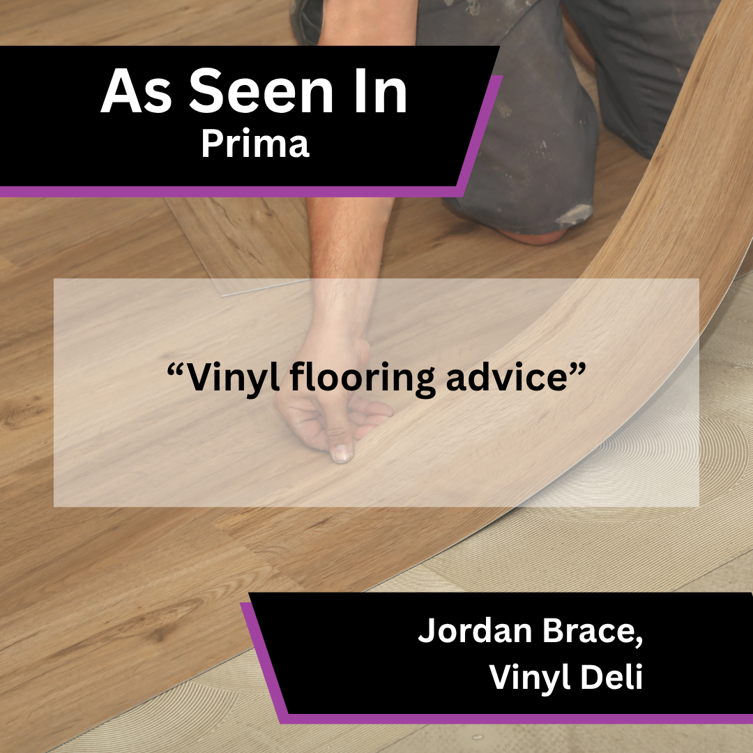 Jordan Brace of Vinyl Deli on vinyl flooring advice in Prima