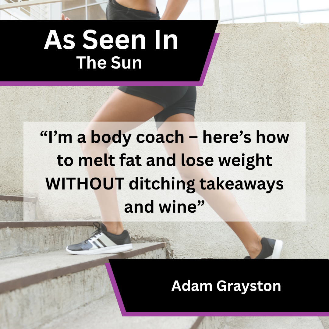 Adam Grayston weight loss advice in The Sun