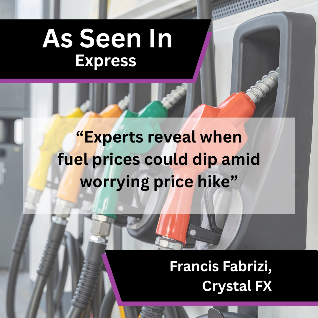 Frank Fabrizi of Crystal FX on fuel prices in Express