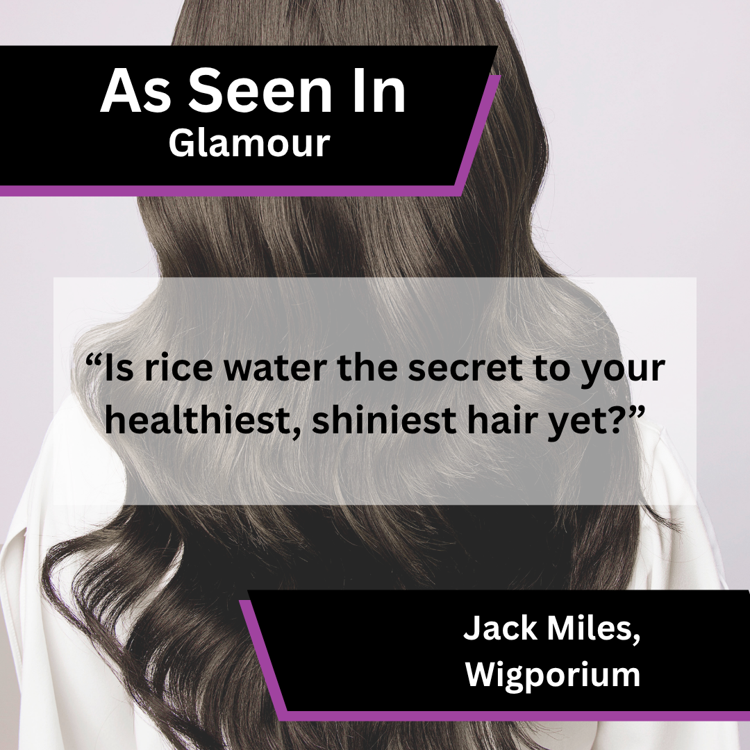 Wigporium rice water hair benefits coverage in Glamour