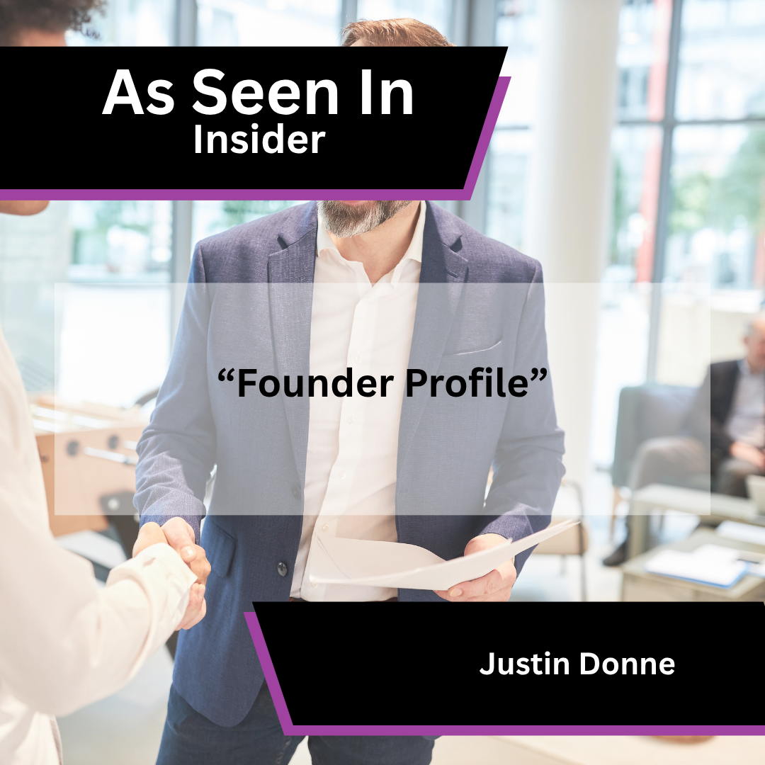Justin Donne founder profile in Insider