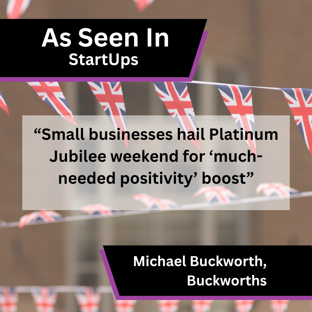 Buckworths in StartUps on Platinum Jubilee sales boost