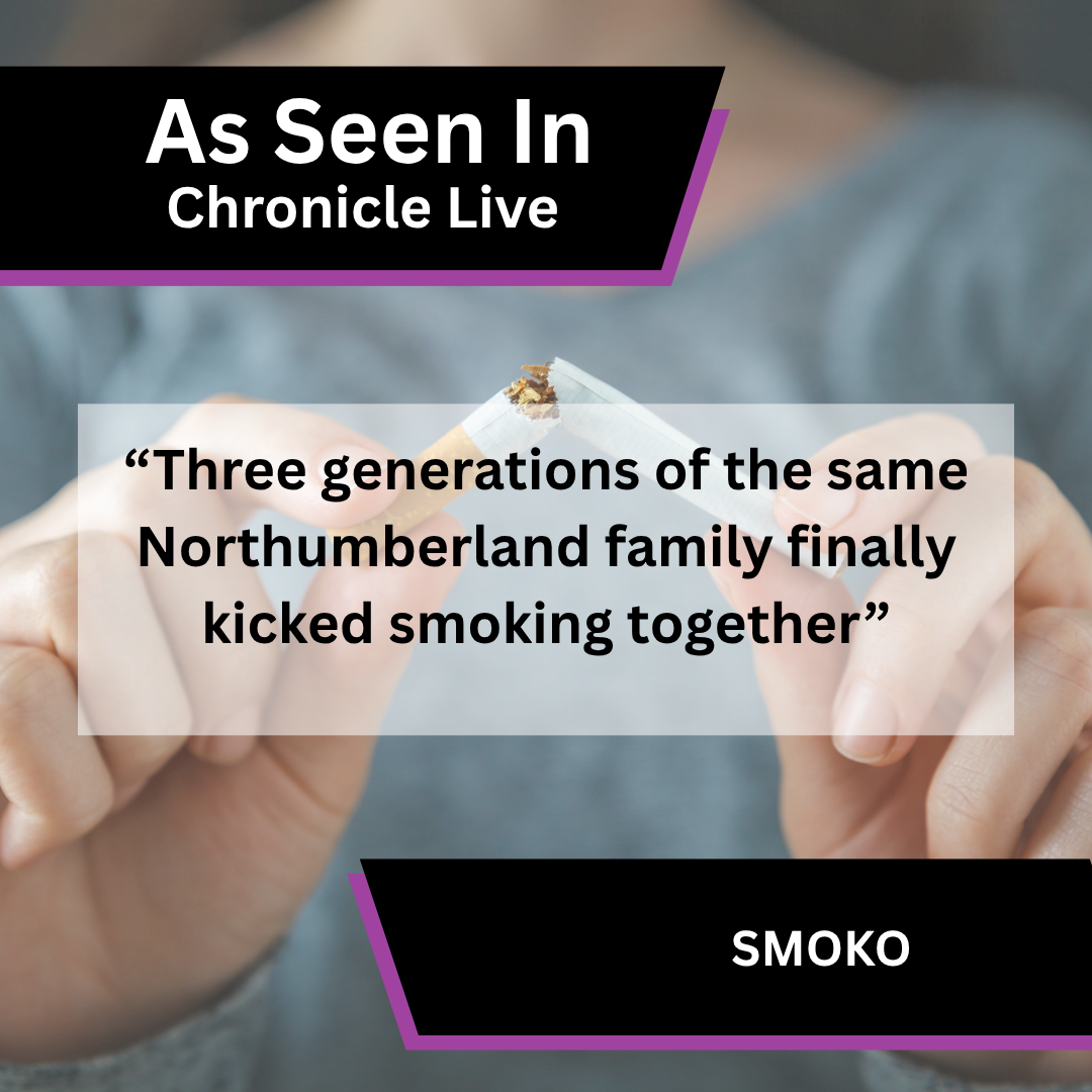 SMOKO in Chronicle Live coverage about three generations quitting smoking