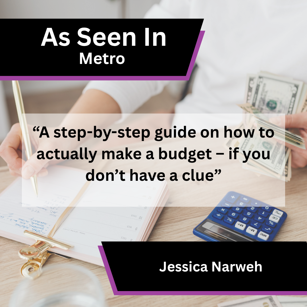 Jessica Narweh budgeting advice in Metro