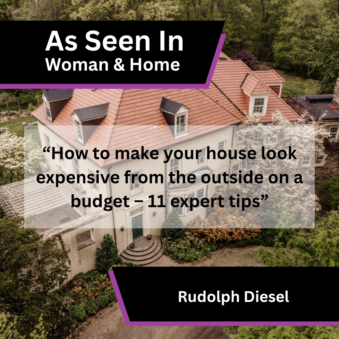 Rudolph Diesel exterior design advice in Woman & Home