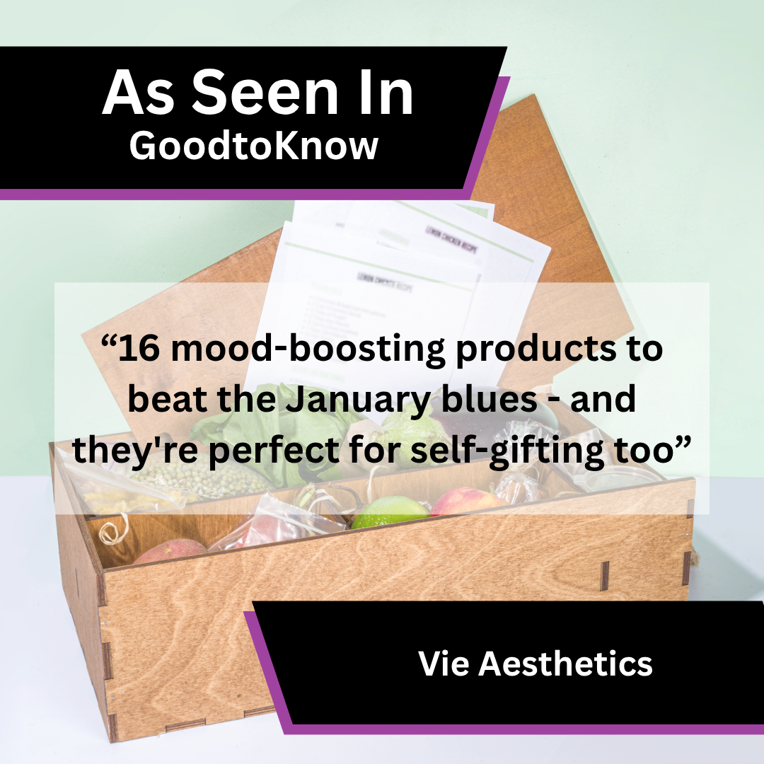 Vie Aesthetics in GoodtoKnow January blues best buys coverage