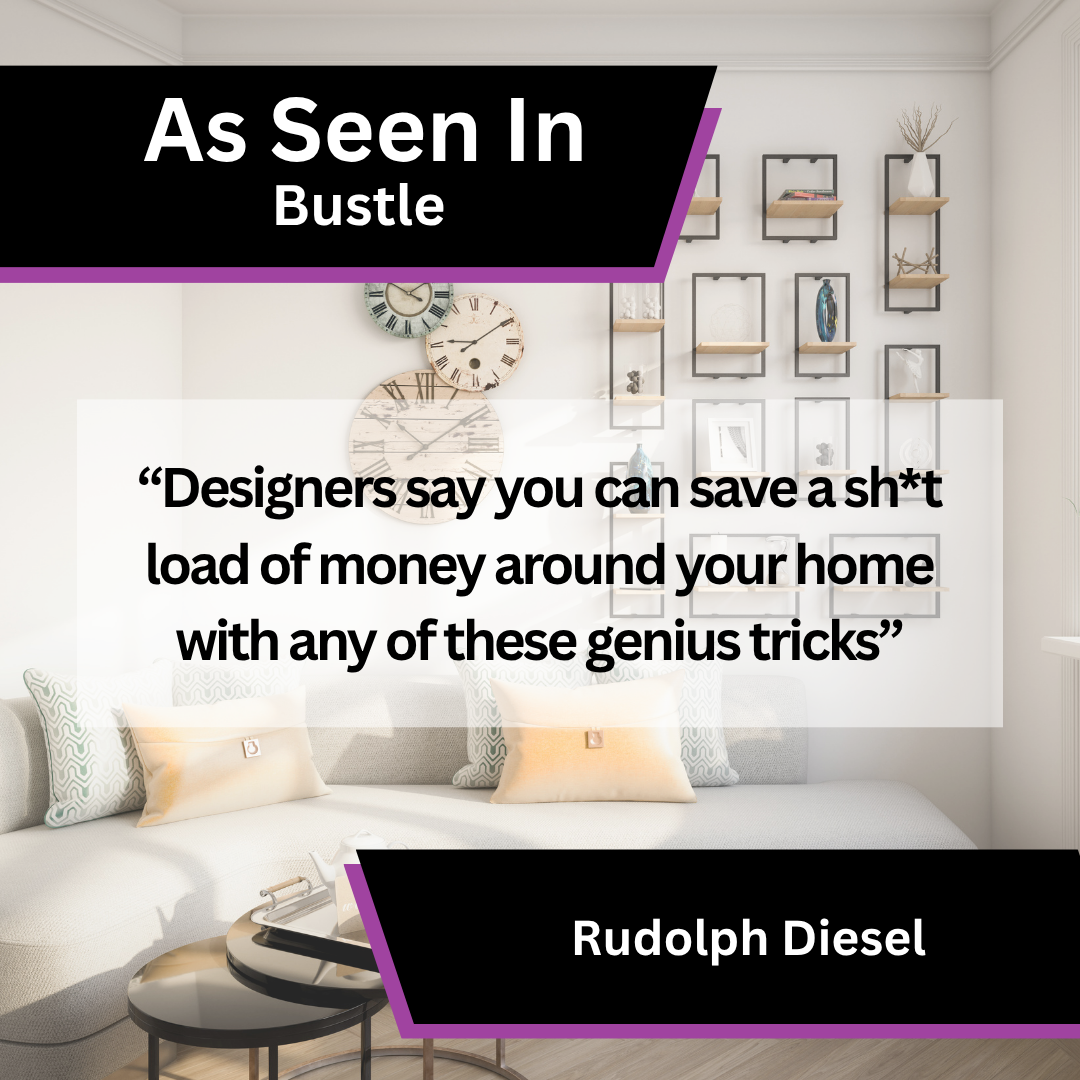 Rudolph Diesel home money-saving design tips in Bustle