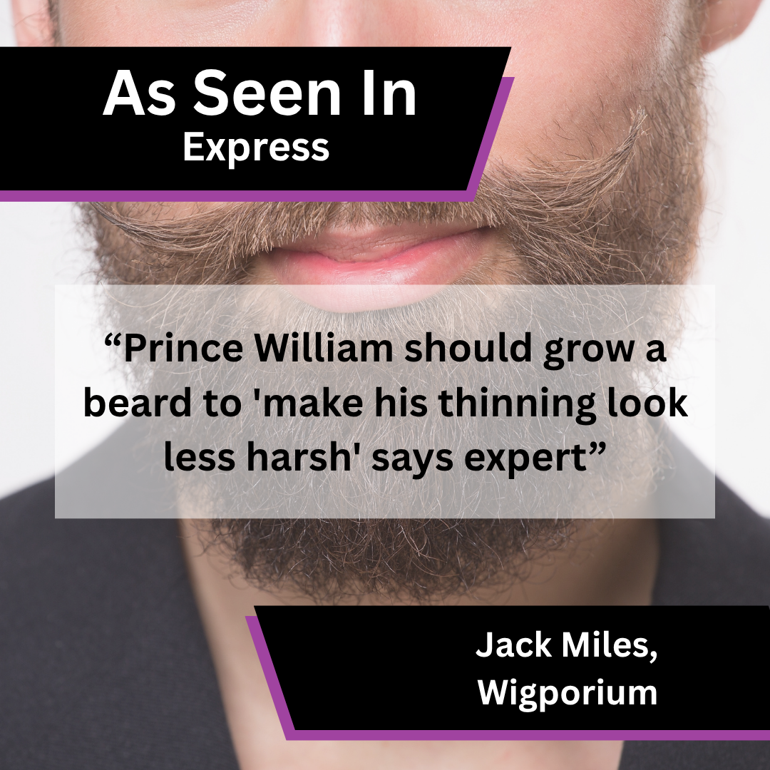 Jack Miles of Wigporium on Prince William beard advice in Express