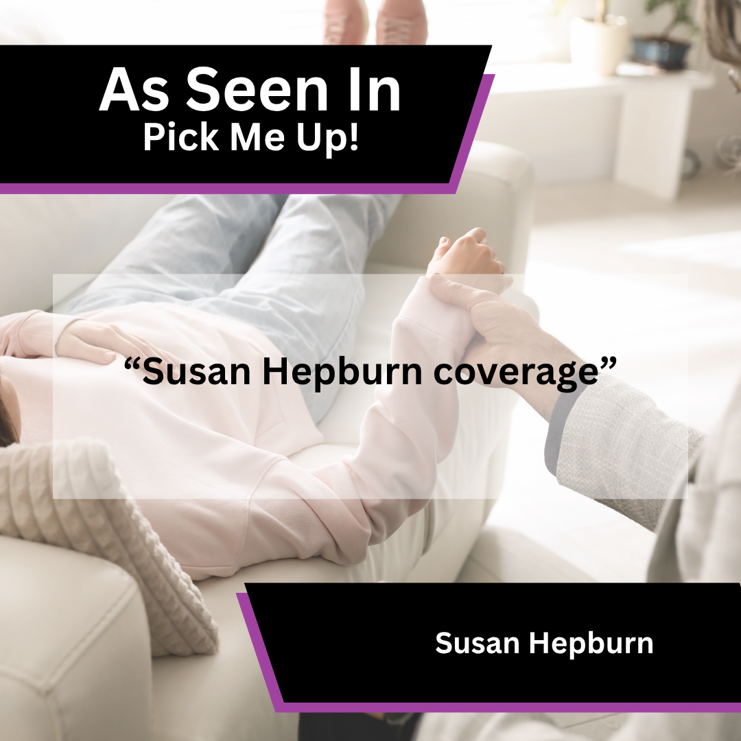 Susan Hepburn coverage in Pick Me Up!