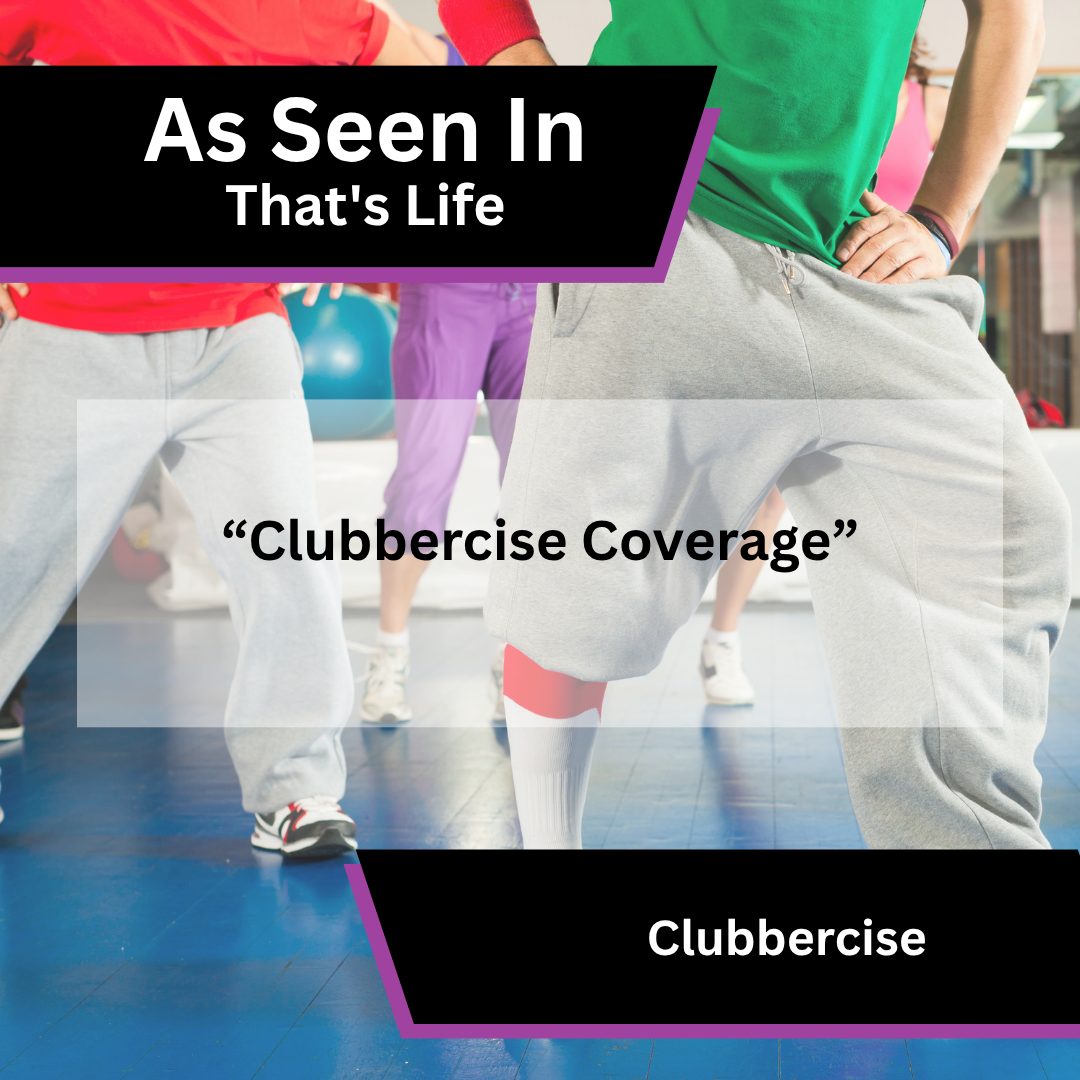 Clubbercise coverage in That's Life