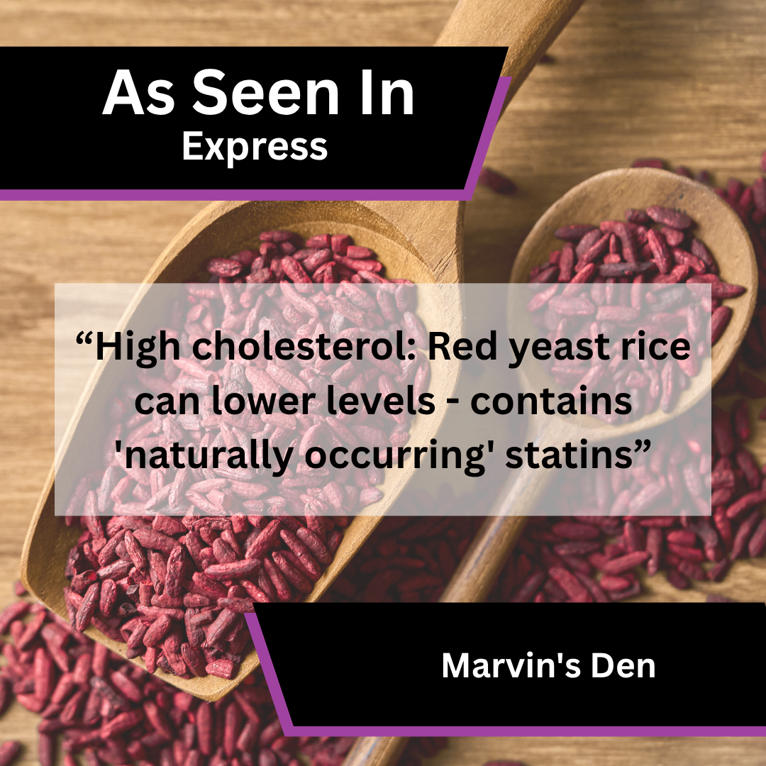 Marvin's Den on red yeast rice for cholesterol in Express