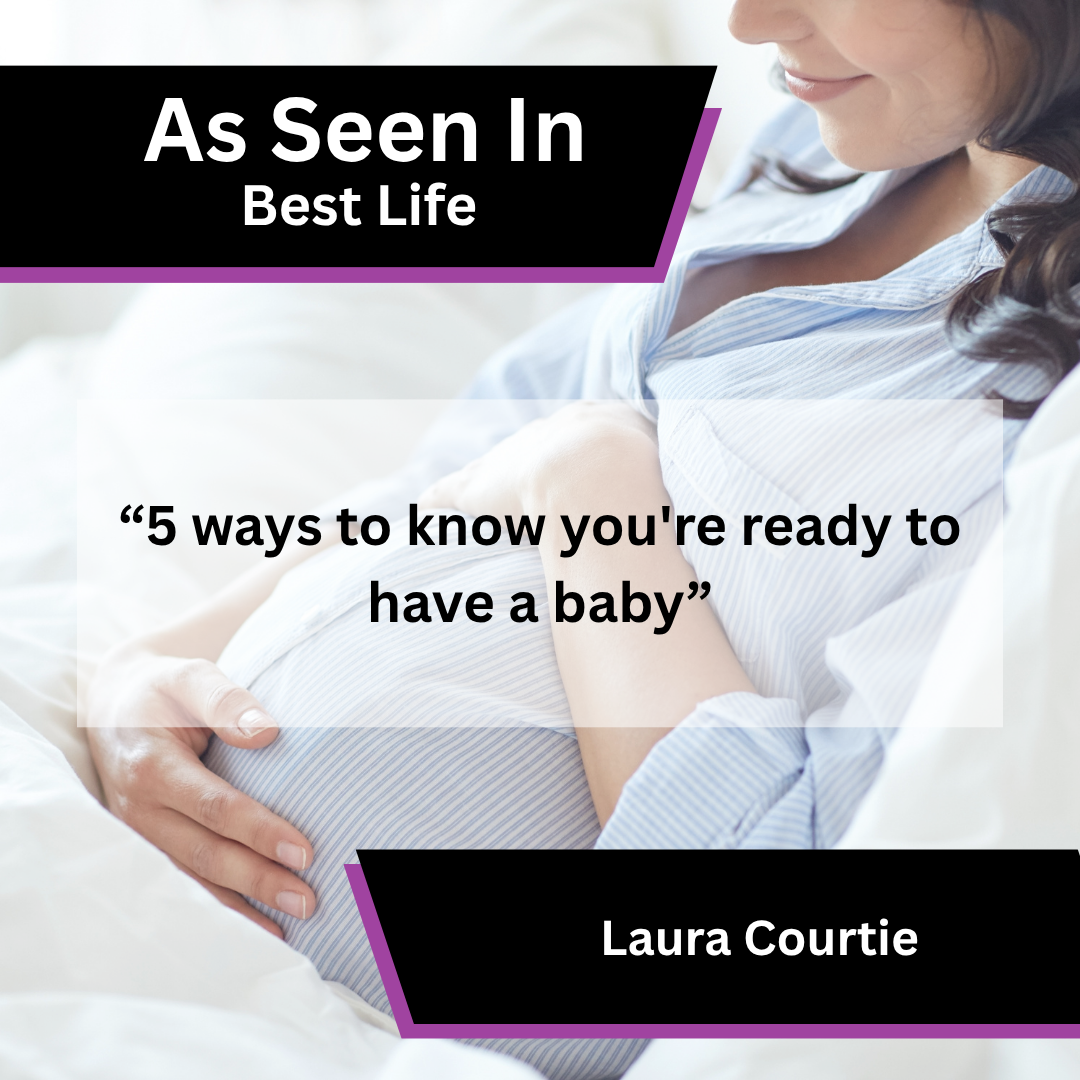 Laura Courtie on knowing you're ready for a baby in Best Life