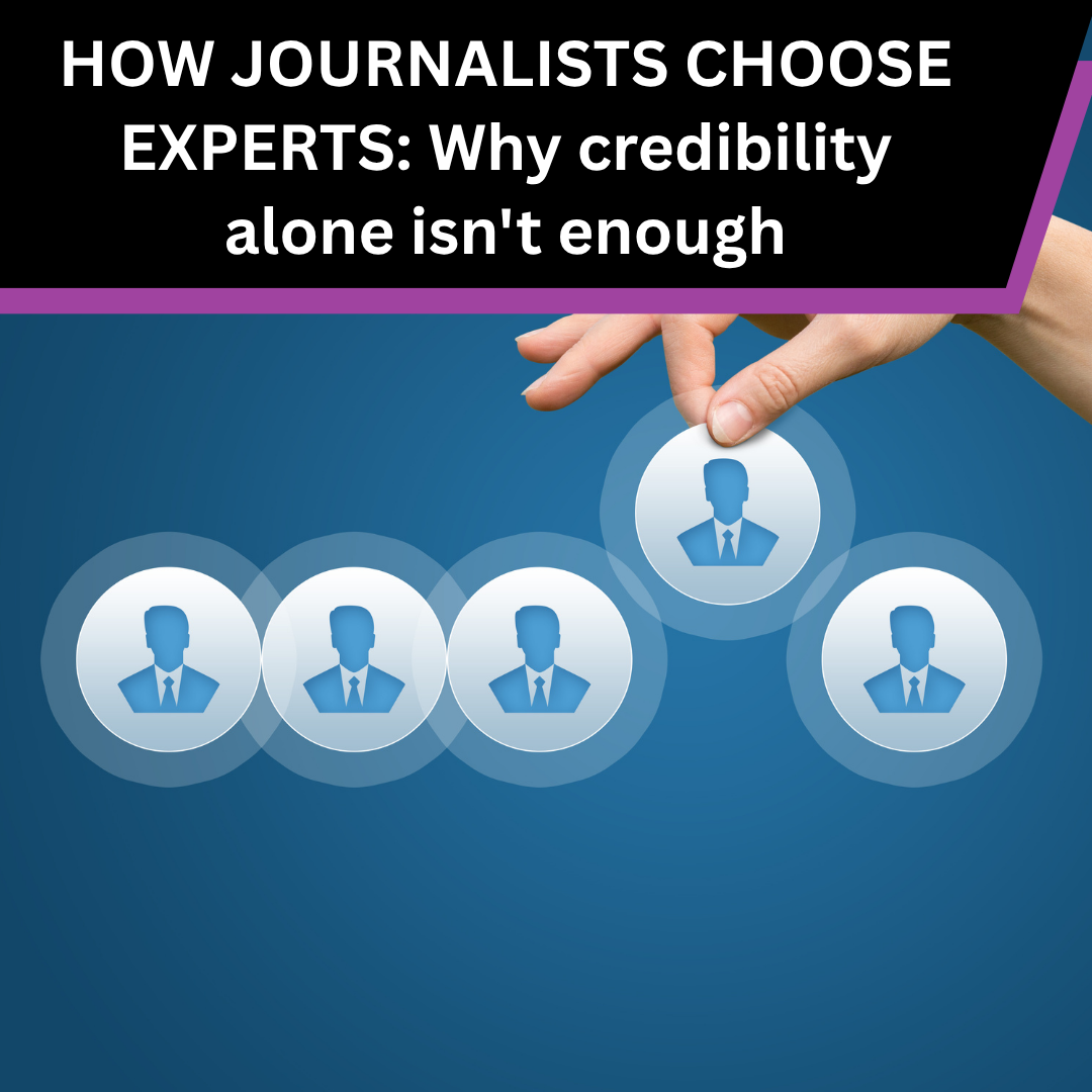 How Do Journalists Choose Which Experts to Quote?