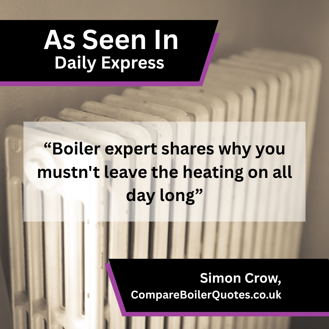 CompareBoilerQuotes.co.uk media coverage in Daily Express about Boiler