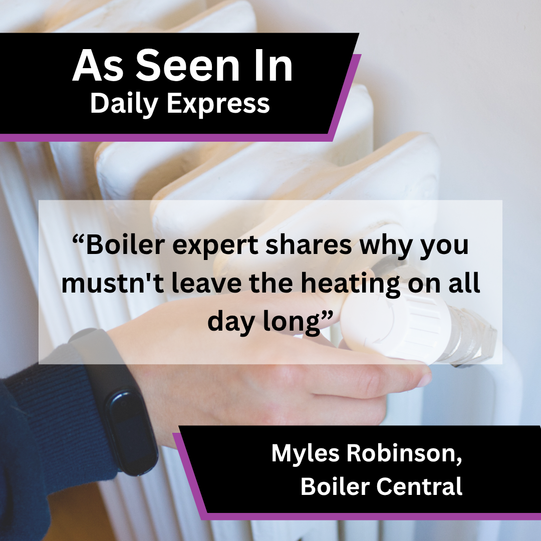 Boiler Central media coverage in Daily Express about Boiler