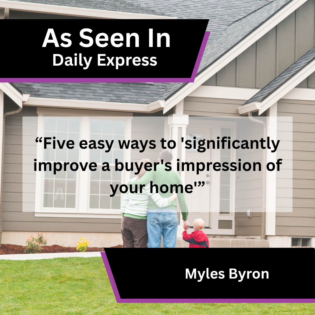 Myles Byron media coverage in Daily Express about Easiest ways to add value to property for little money