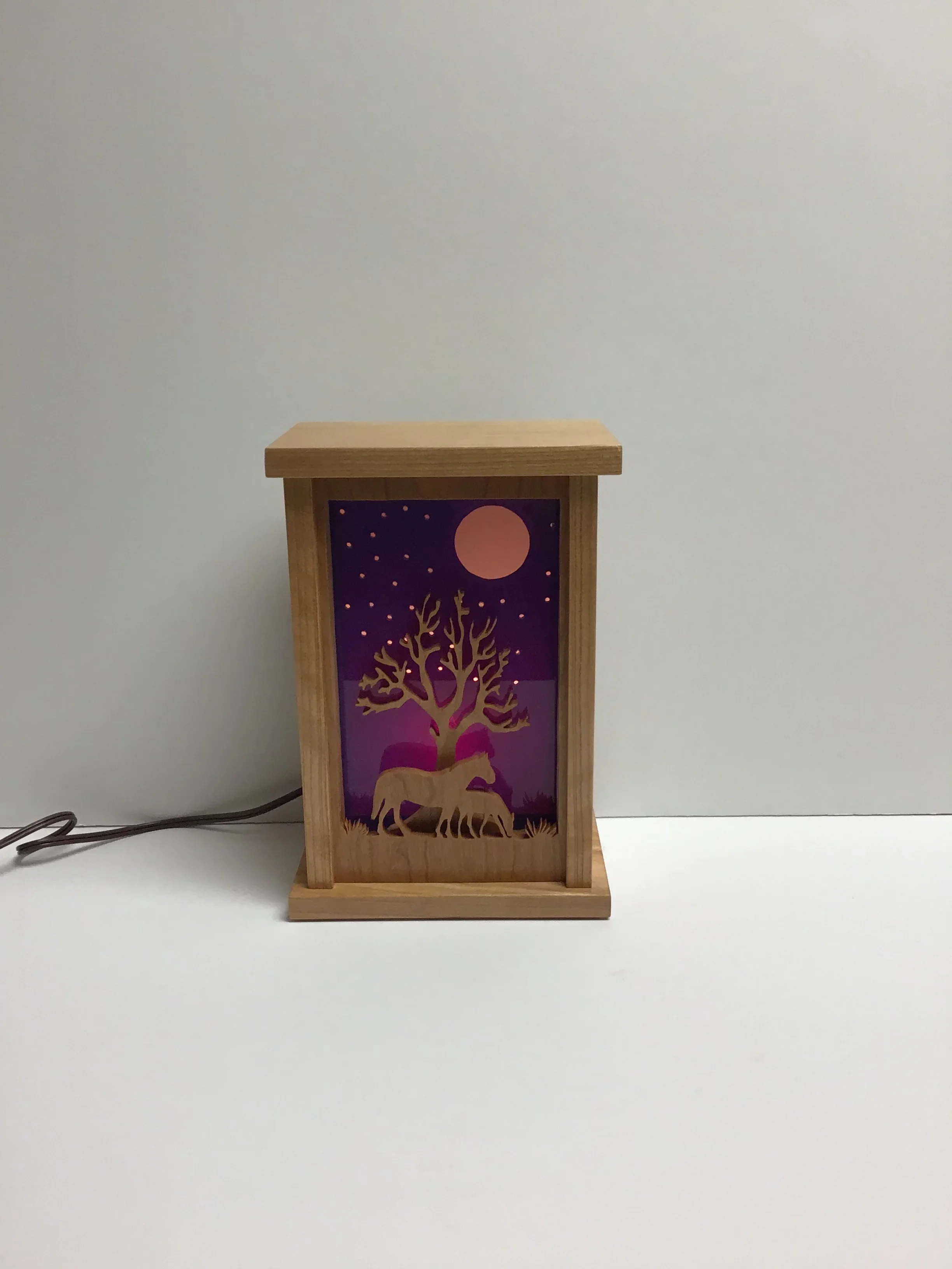 Cherry Horse & Foal Night Light.webp