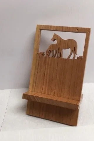 Horse and Foal I phone stand.webp