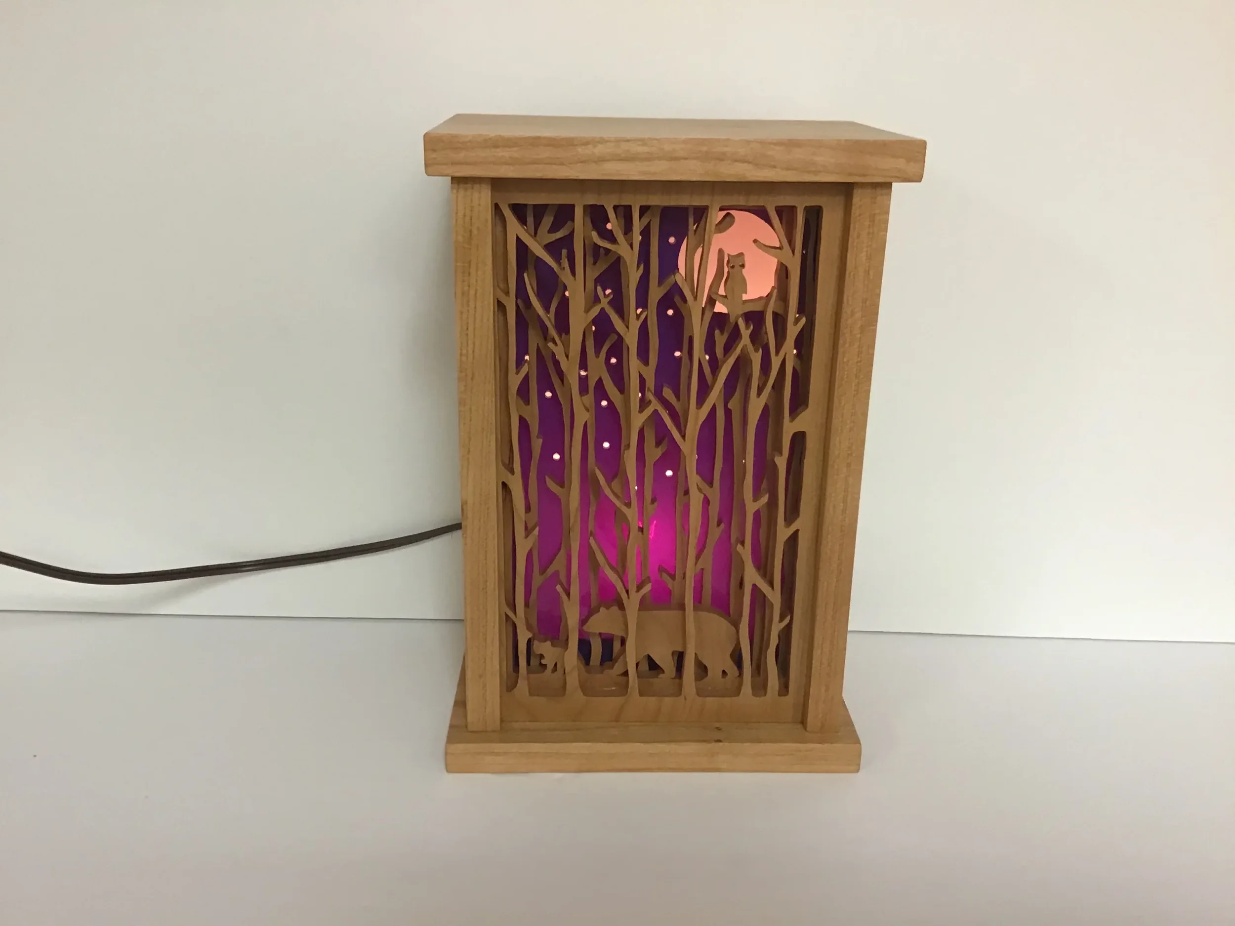 Cherry Bear & Cub Night Light