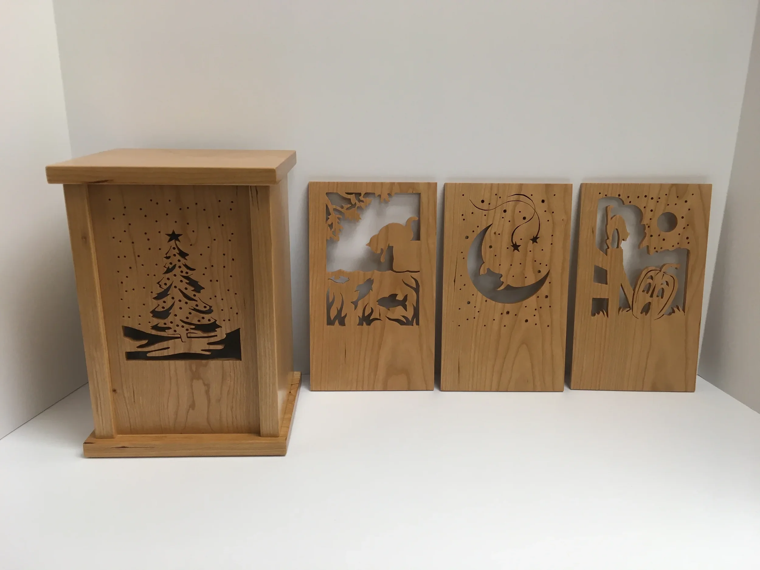 Four Season Night Light w/ Interchangeable Panels