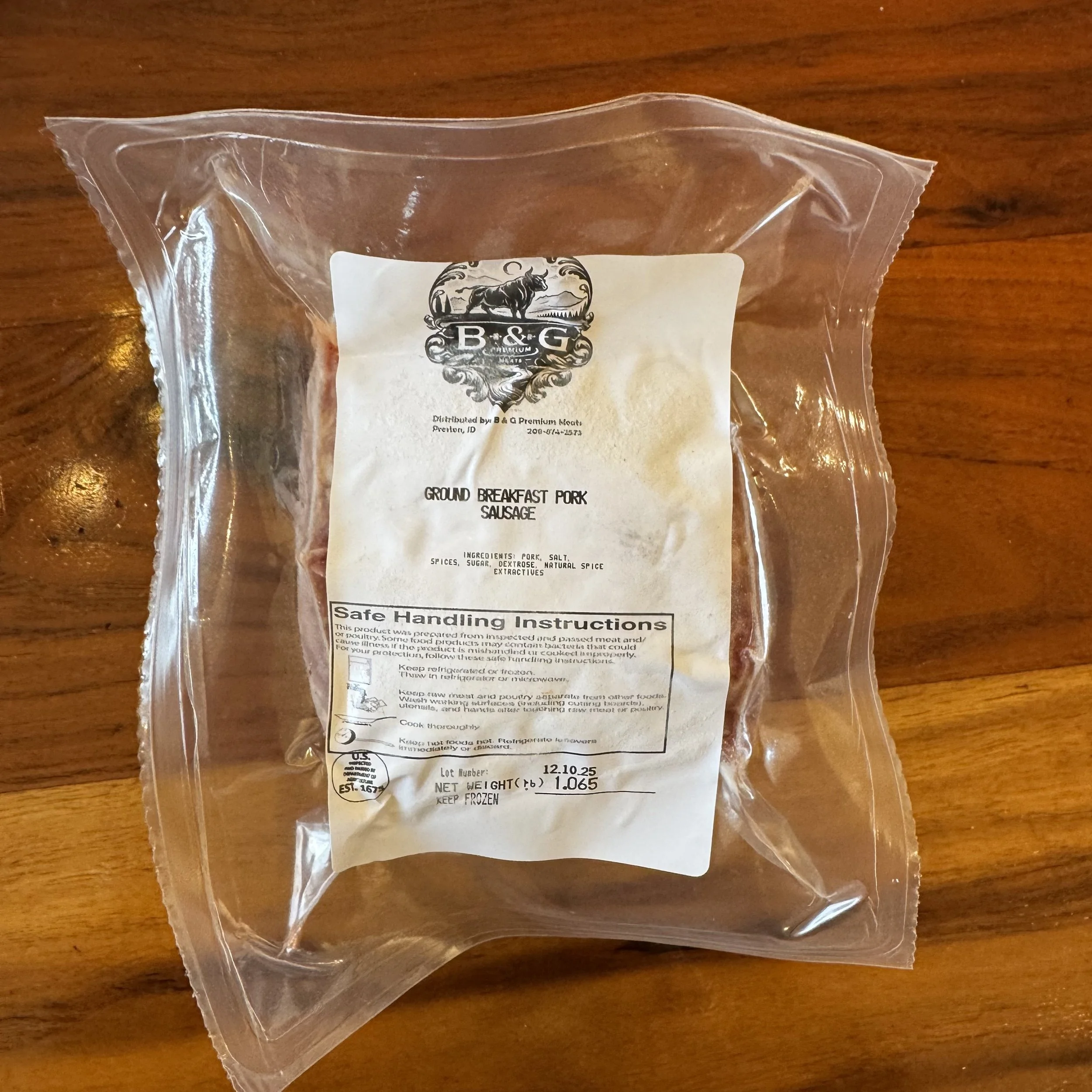 Pork Breakfast Sausage
