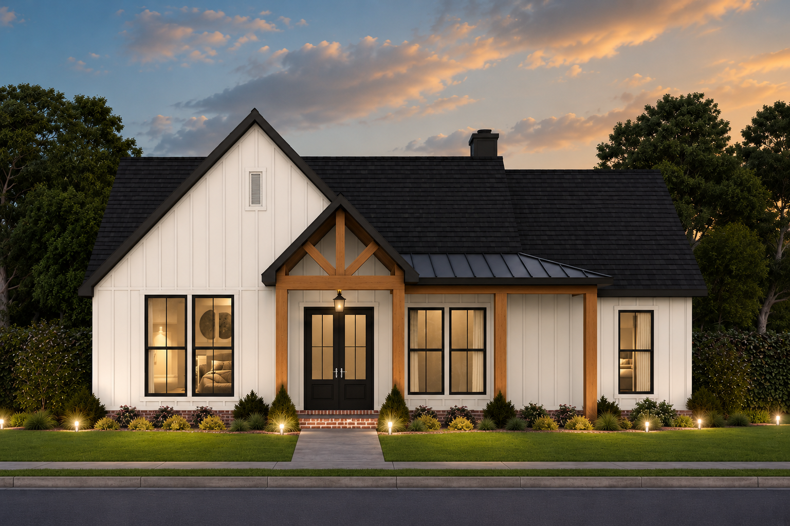 Modern Custom Home. 3 Bedrooms* 2 Bathrooms * Attached Garage* Covered Porch* Built in Cloverdale, iN