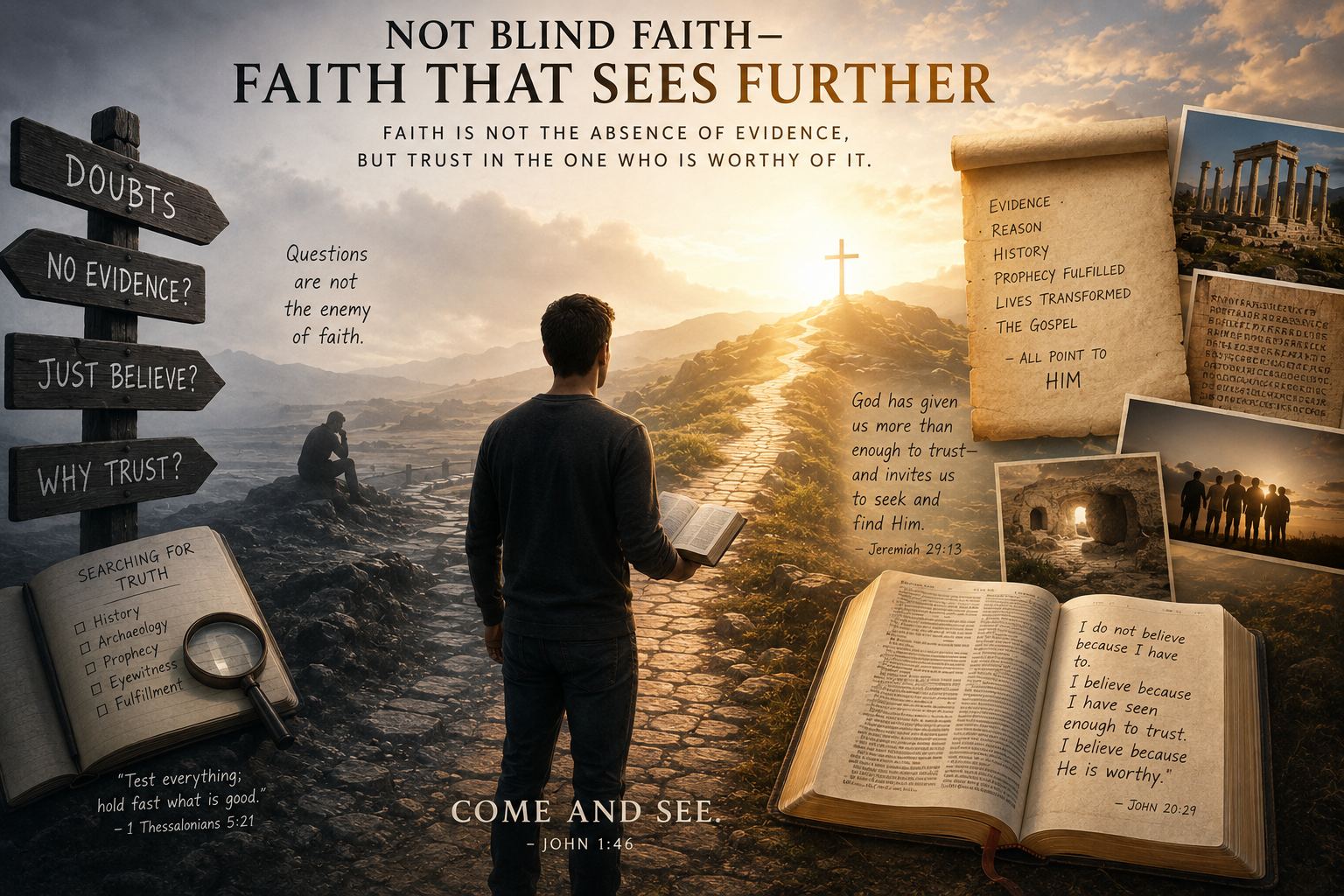 Blind Faith: Does God Really Ask Us to Believe Without Evidence?