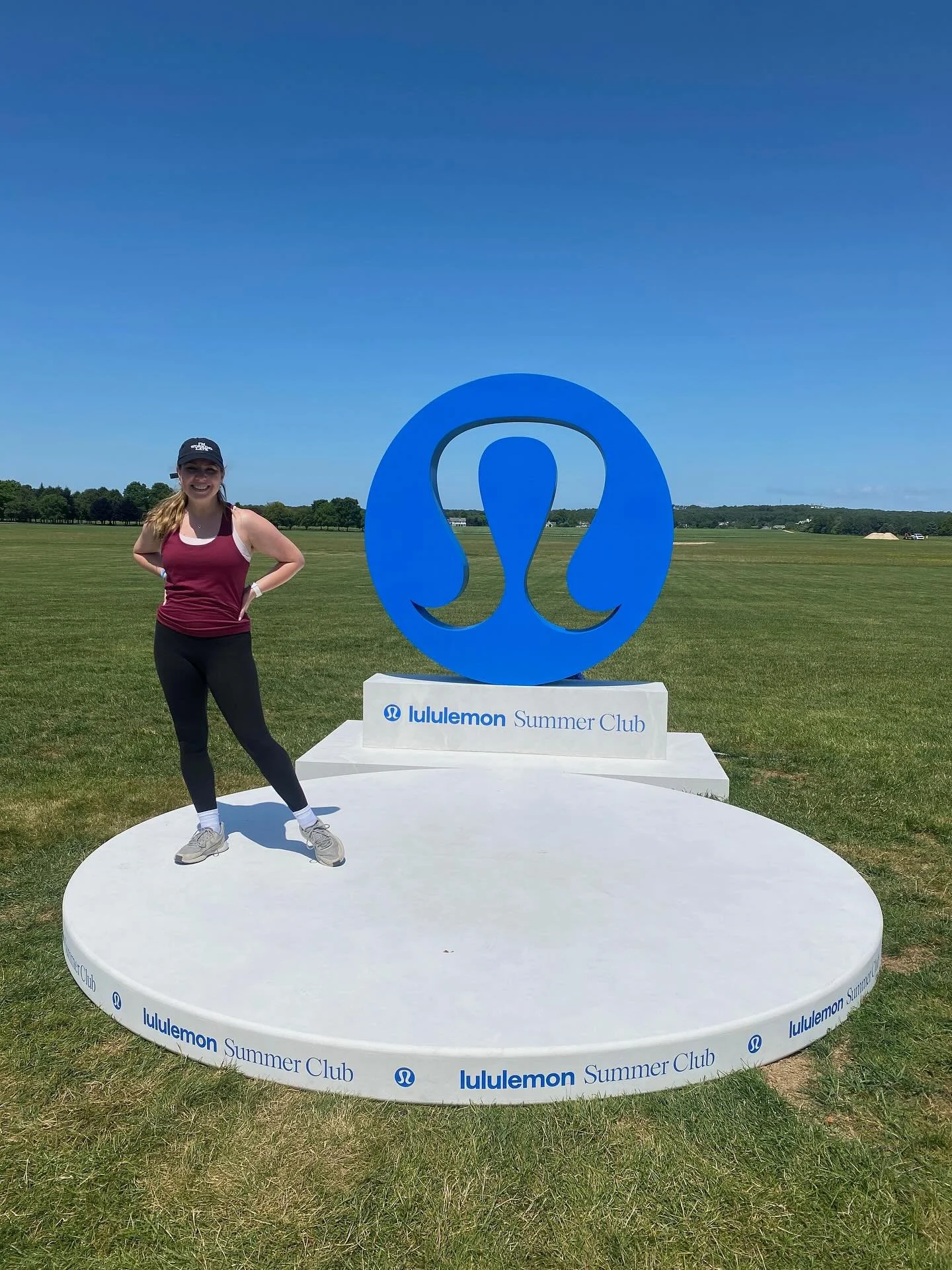 What a fun morning ! Thank you @lululemon 💙 (Please let me know how to become an Ambassador 😜)