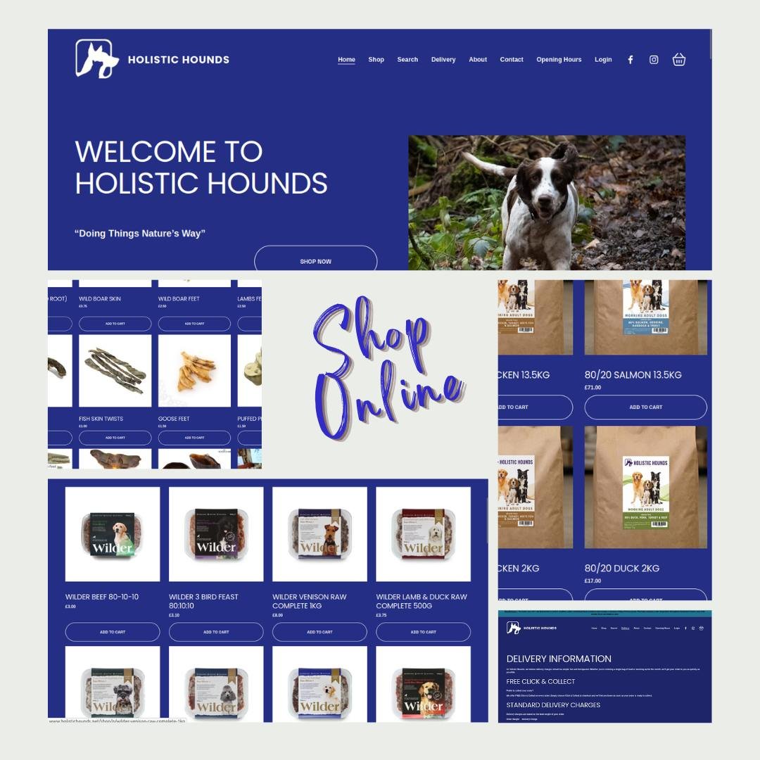 🎉 We're Live... and Almost There! 🎉

After a lot of hard work, we're delighted to say that the Holistic Hounds website is now complete! 🐾

Well... almost! We're just making a few final tweaks and giving everything a thorough proofread, but the imp