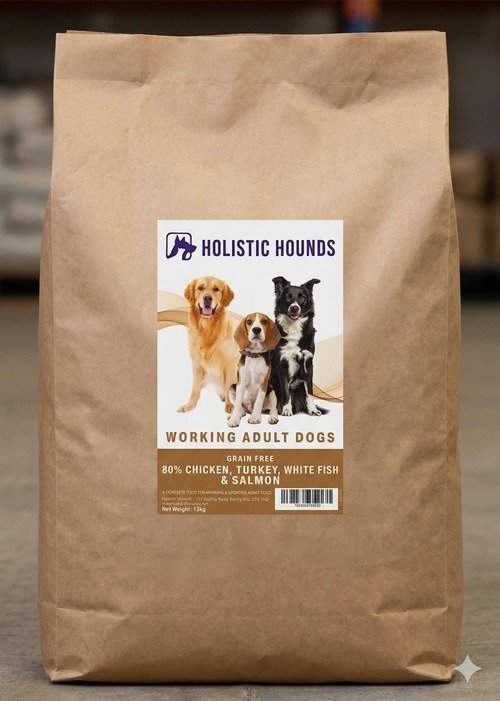 🐔 Fuel your dog with the goodness of our 80/20 Chicken Recipe! 🐾

Made with an impressive 80% animal ingredients, including freshly prepared chicken, turkey, white fish and Scottish salmon, this grain-free recipe provides the high-quality protein d