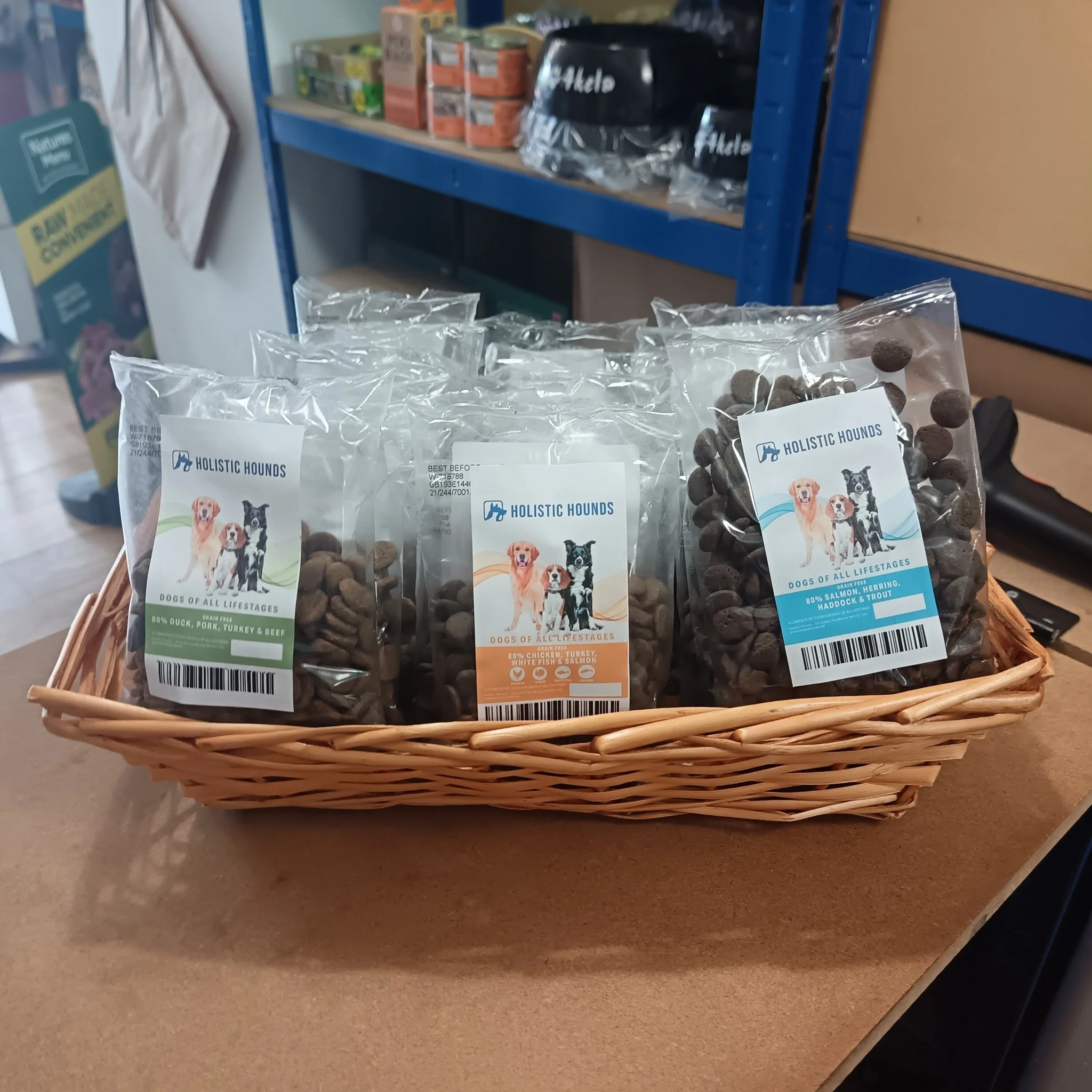 🐾 Want to try our 80/20 dog food before committing to a full bag?

We have 100g sample packs available for just &pound;1! 🐶

Our 80/20 range is available in three varieties:

🍗 Chicken &ndash; Chicken, Turkey, White Fish &amp; Salmon
🦆 Duck &ndas