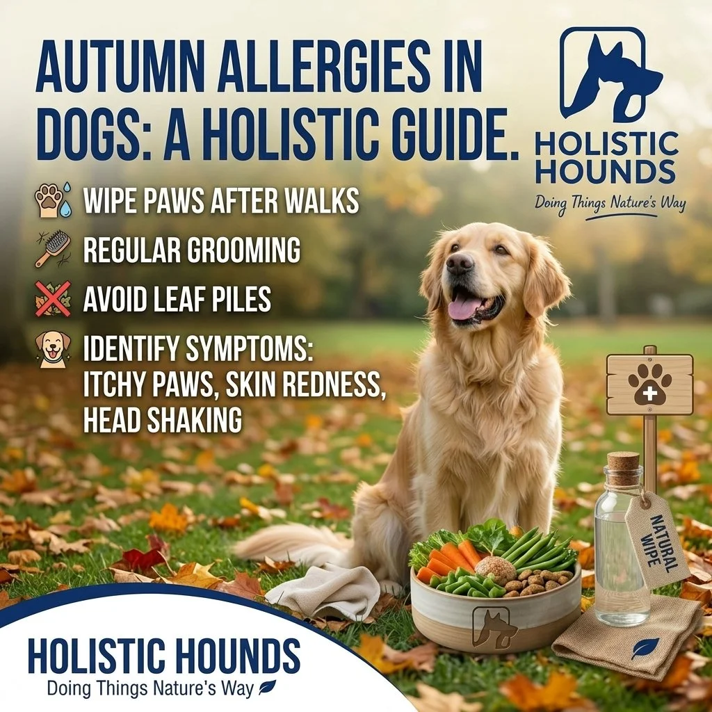 As the leaves change and the weather cools 🍂, autumn brings a fresh set of seasonal challenges for our four-legged family members 🐾. Triggers such as decaying leaf piles, mold spores, harvest dust, and tree and weed pollens can cause uncomfortable 