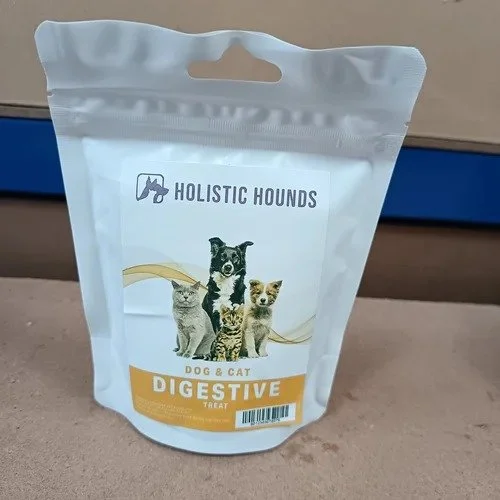 🐾💚 A little treat for happy tummies!

A healthy digestive system is an important part of overall wellbeing, and our Holistic Hounds Digestive Treats are designed to give dogs and cats a tasty little boost of digestive support.

These crunchy functi