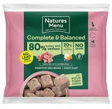 🥩 New to the freezer &mdash; Nature&rsquo;s Menu 80/20 Pork Nuggets!

If your dog enjoys pork, these complete and balanced raw nuggets could be a great addition to their bowl.

Made with 80% pork and combined with apple, pear, carrot, peas and spina