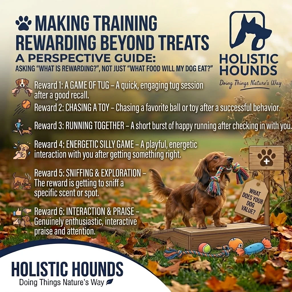 🎾🐶 Training doesn&rsquo;t always have to end with a treat!

Food is a brilliant reward for many dogs, but it isn&rsquo;t the only thing that can reinforce a behaviour. For some dogs, the chance to play can be just as rewarding &mdash; and sometimes