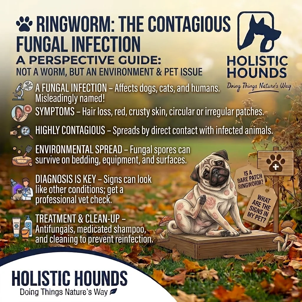 Ringworm is a good one for an informative post because there&rsquo;s quite a lot of misunderstanding around it &mdash; especially the fact that it isn&rsquo;t actually a worm.

🐶🍄 Ringworm: it&rsquo;s not actually a worm!

Despite its name, ringwor