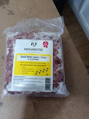🥩🐔 Beef, Heart, Tripe &amp; Chicken &ndash; another tasty option from Barkin Bistro! 🐾

Variety is a great way to keep your dog's raw feeding rotation interesting, and this recipe brings together a selection of familiar favourites.

🥩 Beef and be