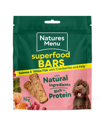 Nature’s Menu Dried Fish Superfood Bars