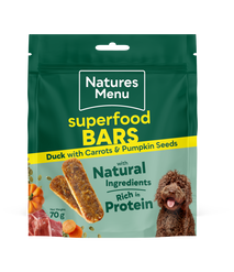 Nature’s Menu Air Dried Duck Superfood Bars