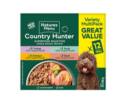 Nature’s Menu Dog Pouch: Superfood Selection (Multipack)