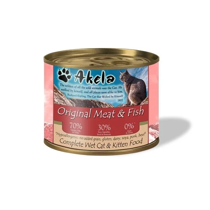 Akela Wet Cat Food Original