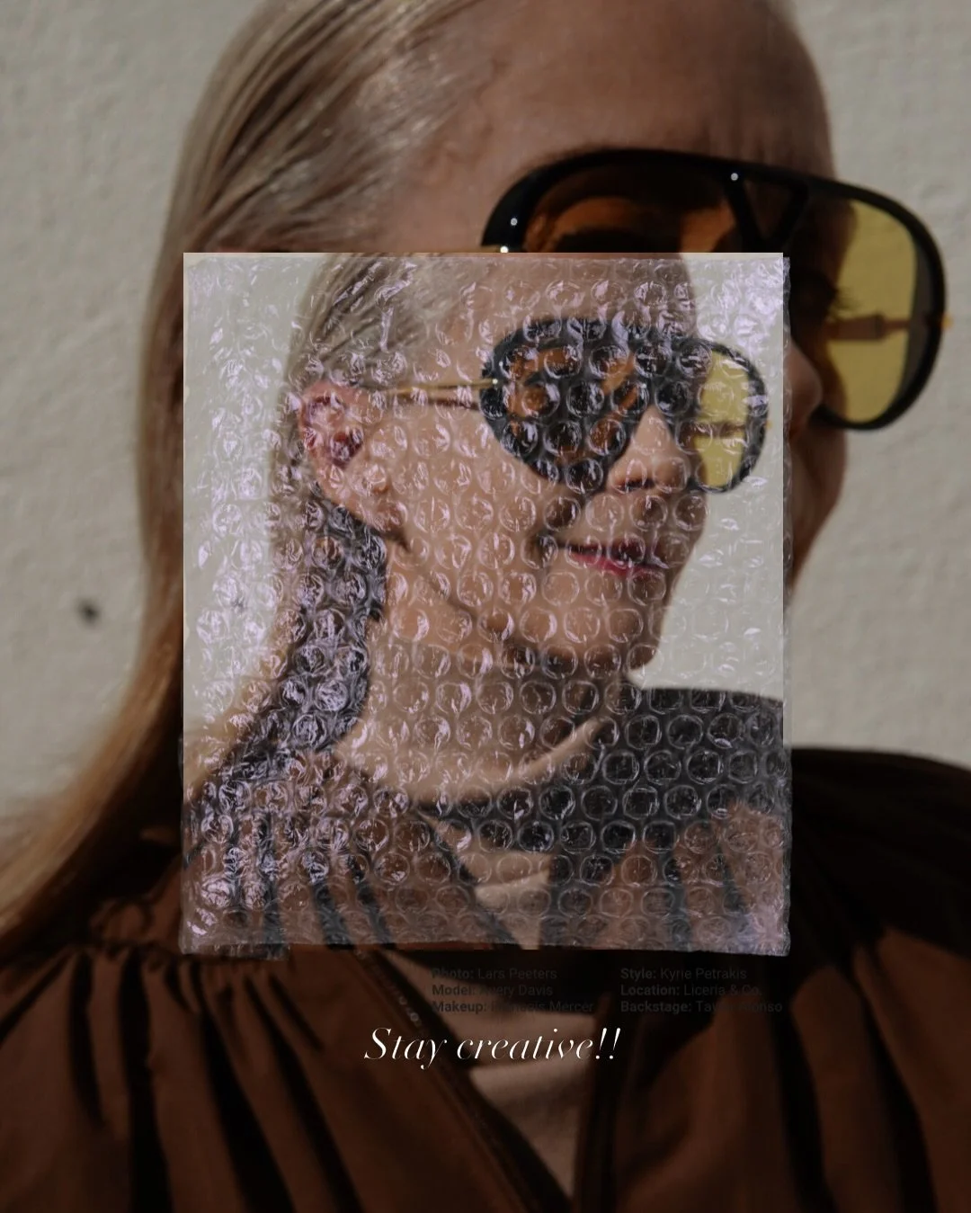 As a former creative director in fashion &amp; beauty, you can take the girl out of creative, but u can&rsquo;t take creative out of the girl.  Heehee 
Thanks Canva for the tools to have fun again 😉
@jeffmaranodaylightfilm -photographer 
@canvacreat