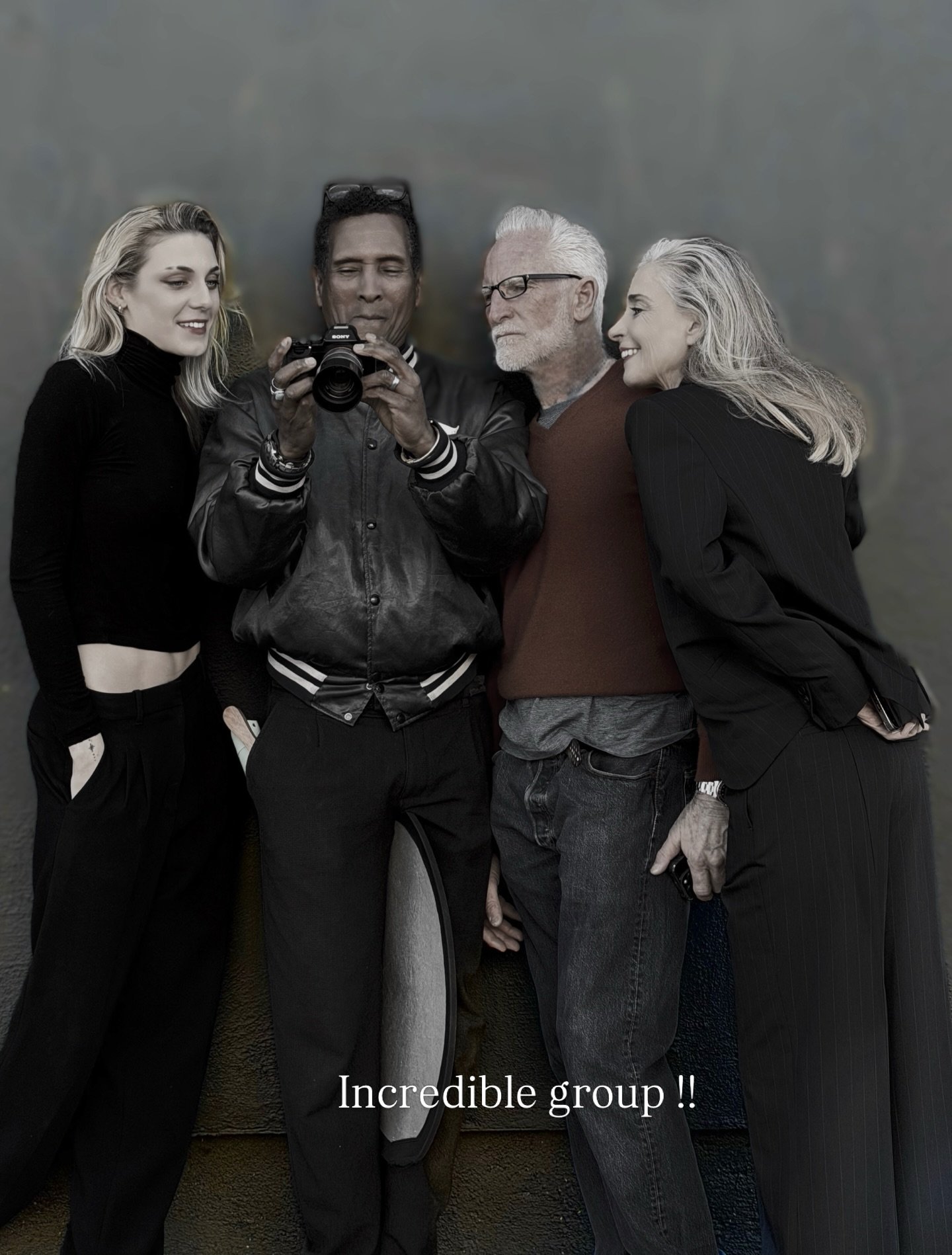 This was too good of a photo to be a story. Great group shooting together. 🫶🏻
@sabrinaedwardes 
@jeffmaranodaylightfilm  photographer
@johnpaulanderson1959 
@lamodelsdirect 
@statemgmt 

#thisis60 #model #fashionstyle