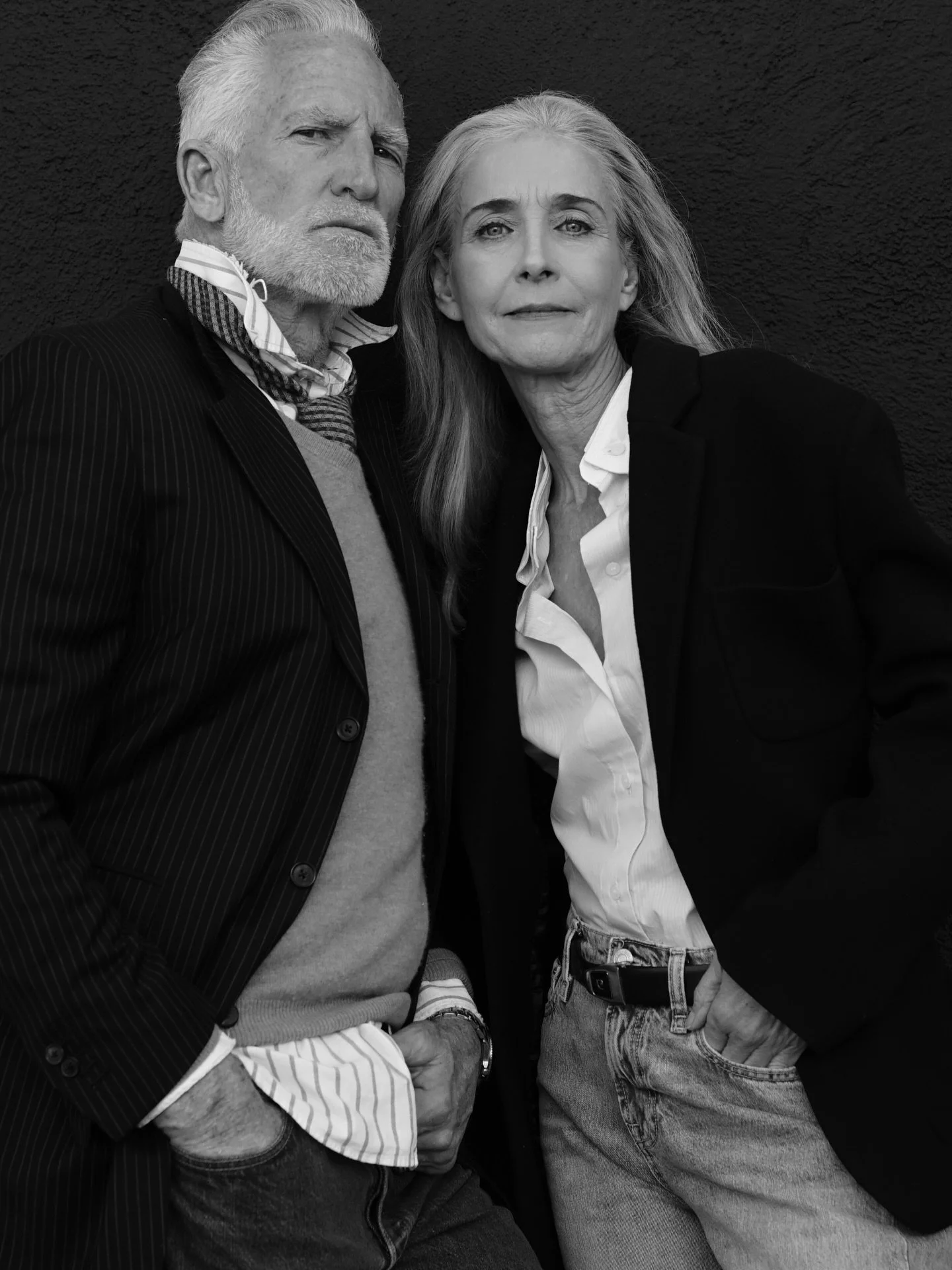 So grateful to shoot with the talented Photographer @jeffmaranodaylightfilm , you captured John &amp; I  so classically !! 🙏 
Styling by me😊
@johnpaulanderson1959 
#photoshoot 
#thisis60 
#fashion 
#model