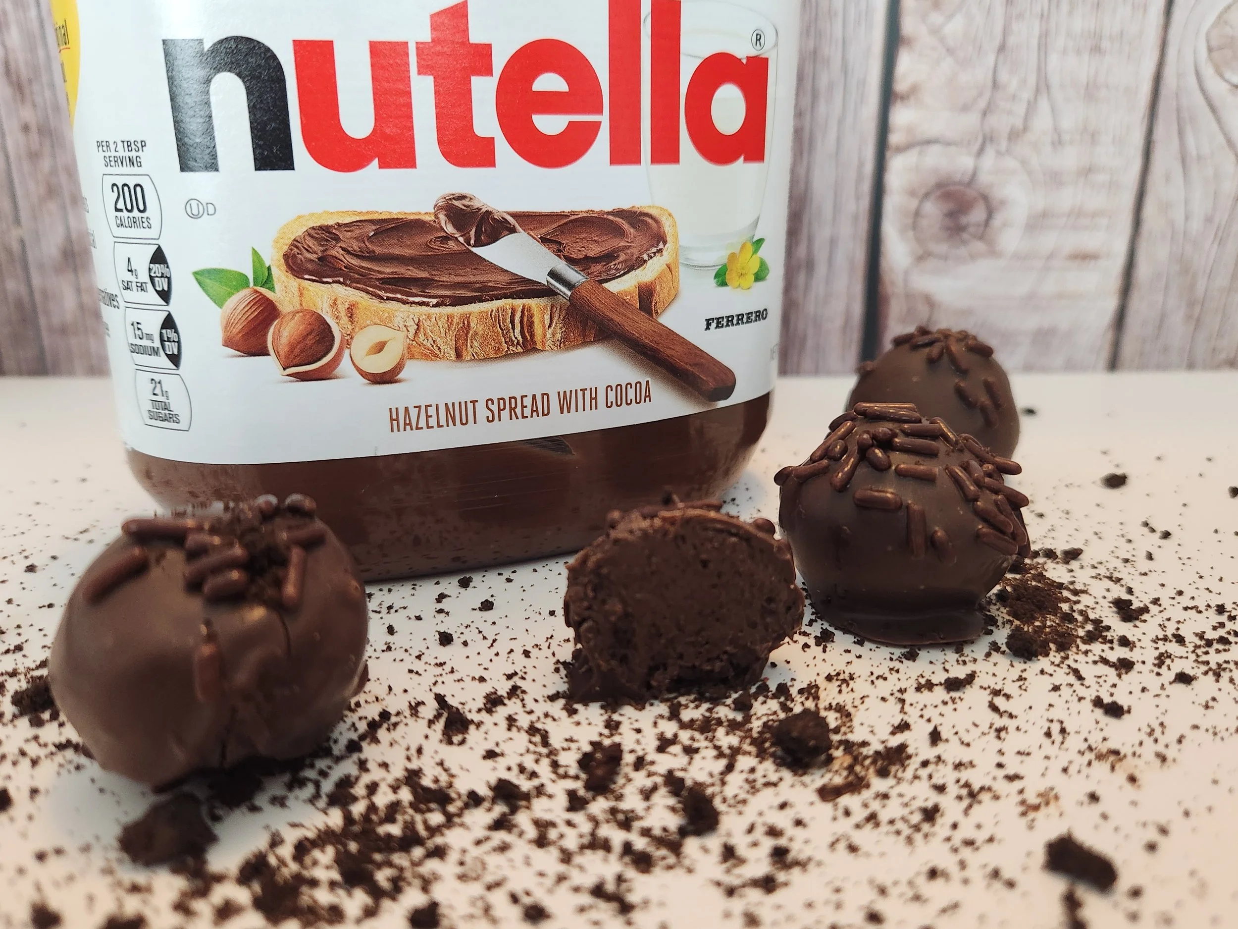 Nutella Oreo Crunch balls (9 pack)