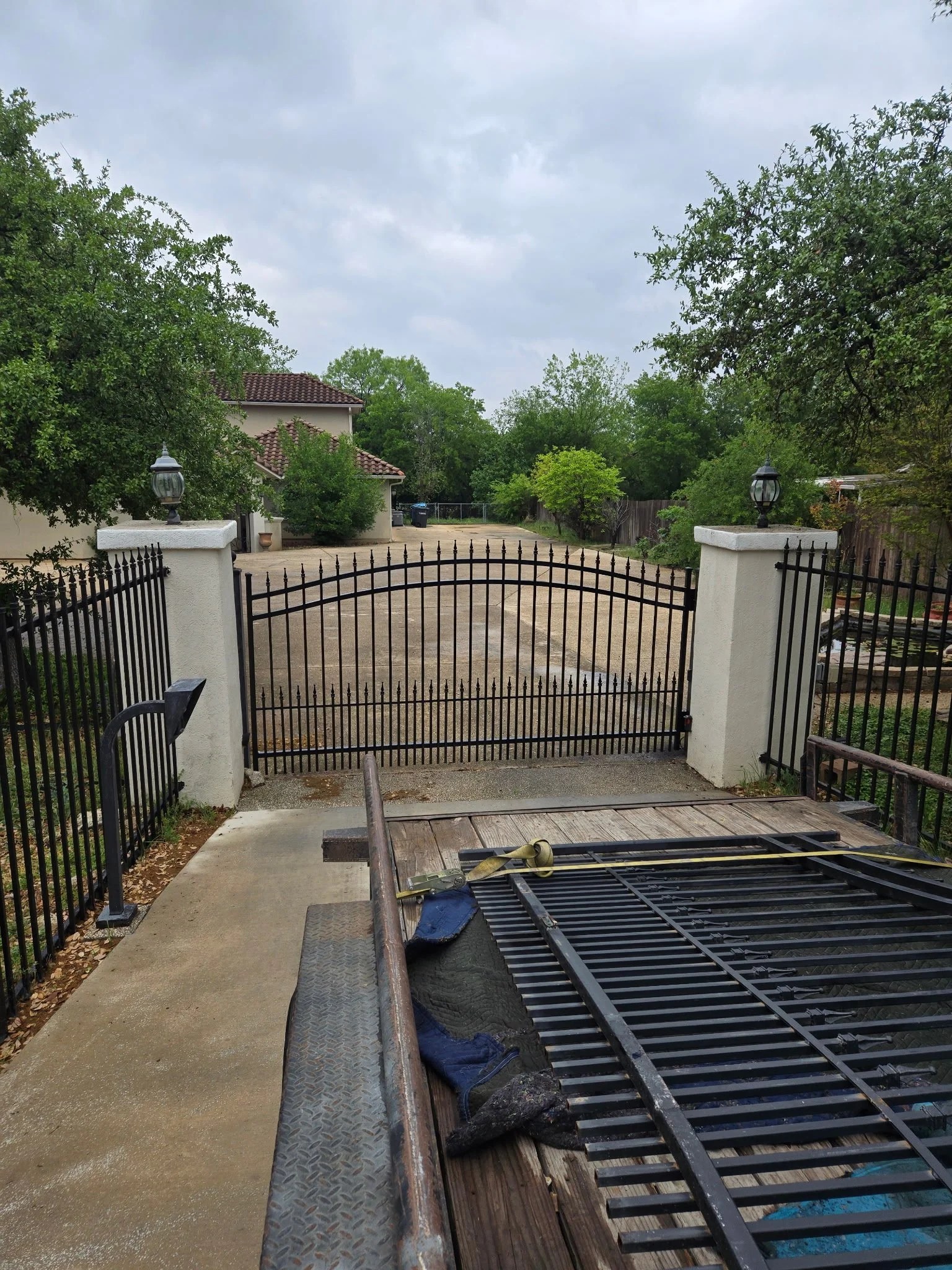 Metal Gate Install