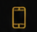 A black icon of a smartphone.
