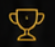 A gold trophy cup.