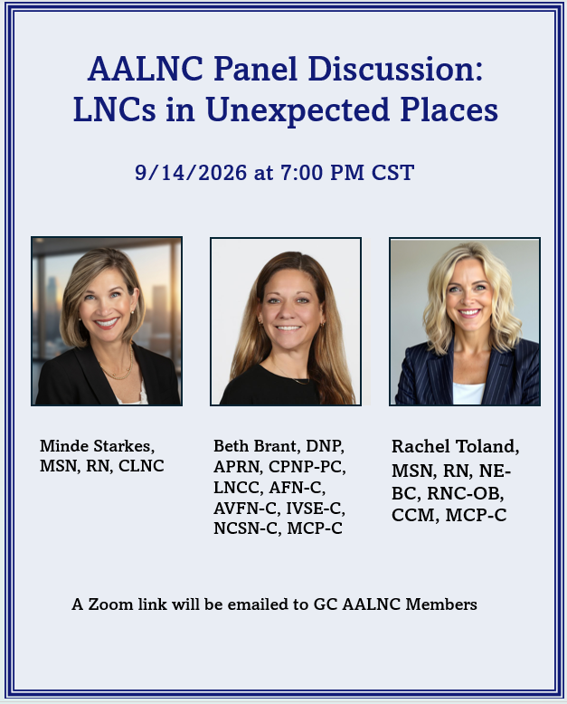 Panel Discussion: LNCs in Unexpected Places-(Registration is now Closed)